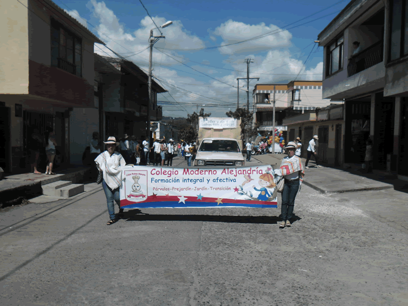 carnaval de la alegria con sabor y olor a café Quimbaya rumbo al centenario 17