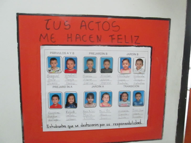 Reconocimientos del mes 2