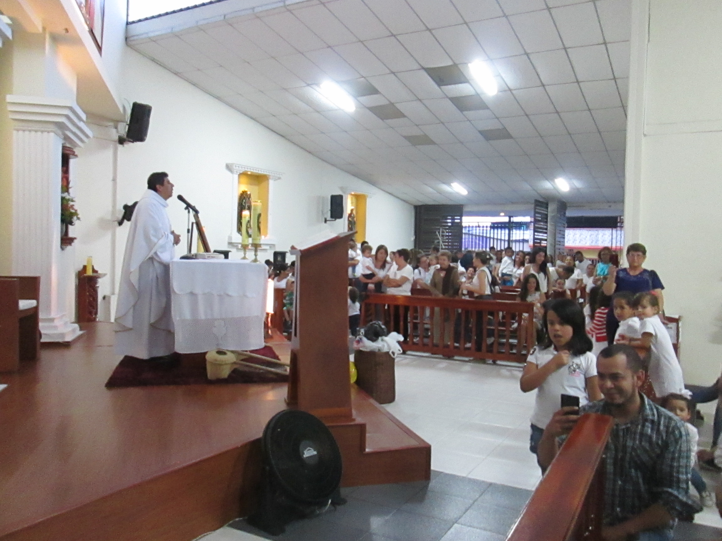 Misa de bendición  por las familias 1